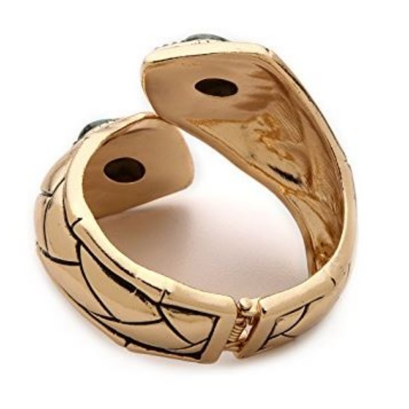 Dreams With Me Hinged Bracelet Turquoise - Picture 3 of 5